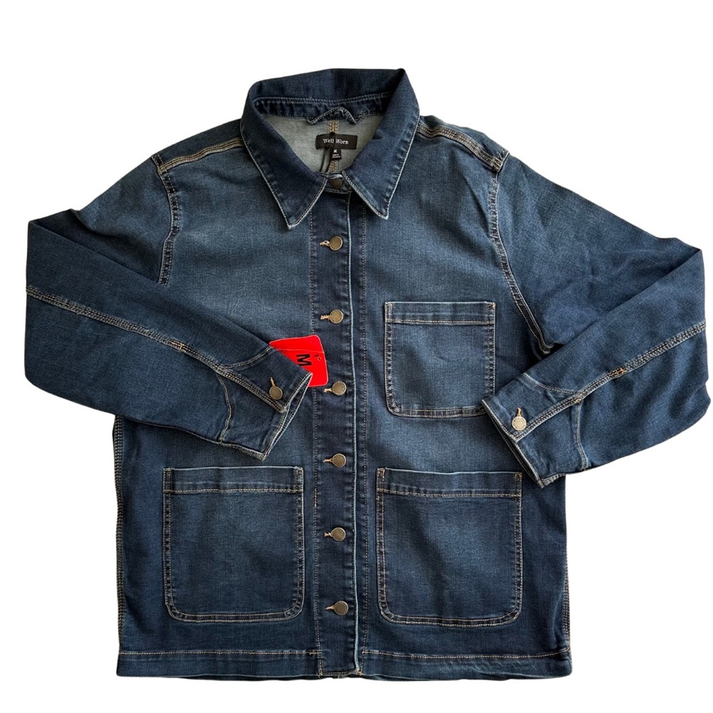 Well Worn Denim Chore Jacket